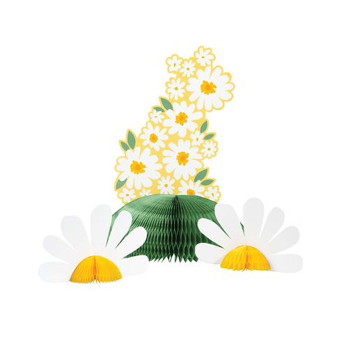 Sweet Daisy Honeycomb Centrepiece