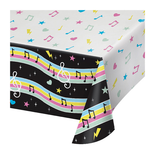 Birthday Beats Paper Tablecover