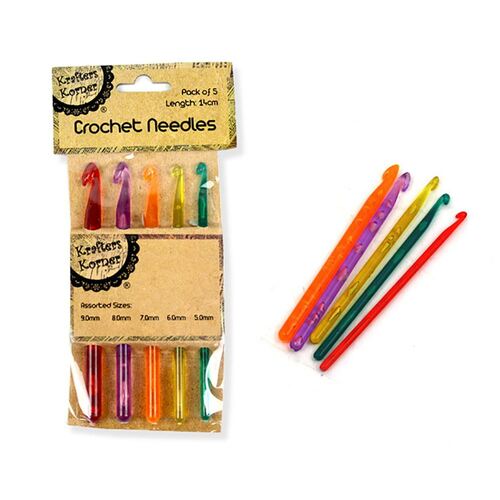 Crochet Hook Pk5