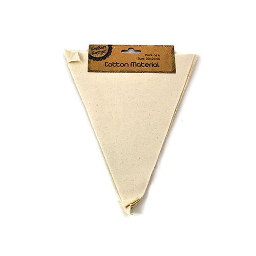 Cotton Flag Material Pk4