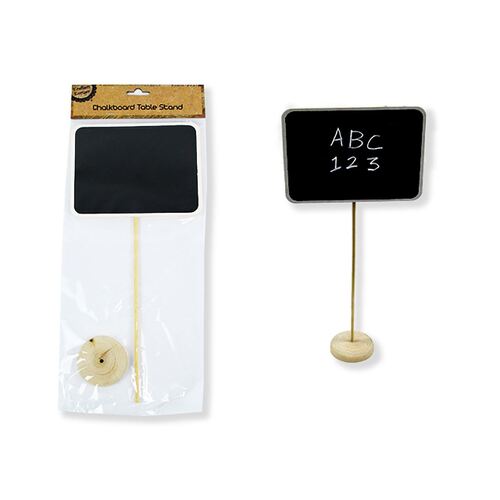 Rectangle Chalkboard On Stand