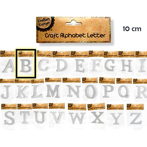 10cm Alphabet Letters- B