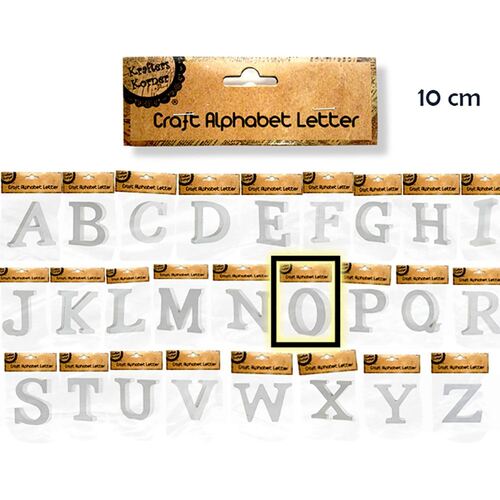 10cm Alphabet Letters- O