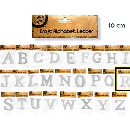 10cm Alphabet Letters- R