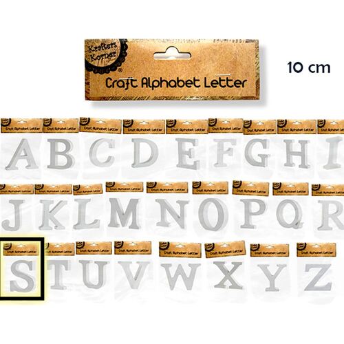 10cm Alphabet Letters- S