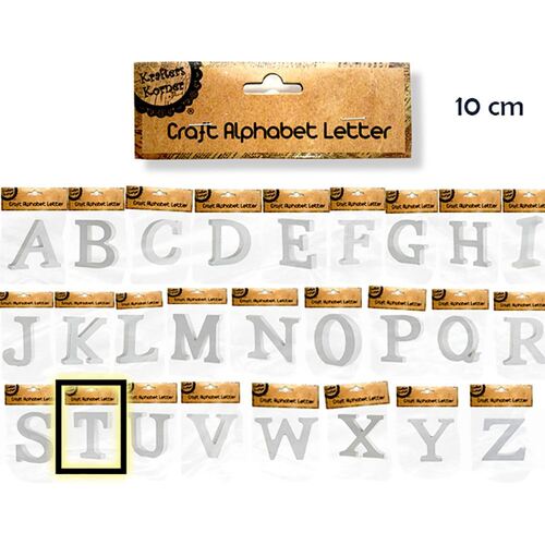 10cm Alphabet Letters- T