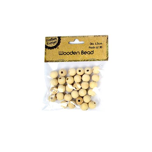 Wooden Bead Small Pk30