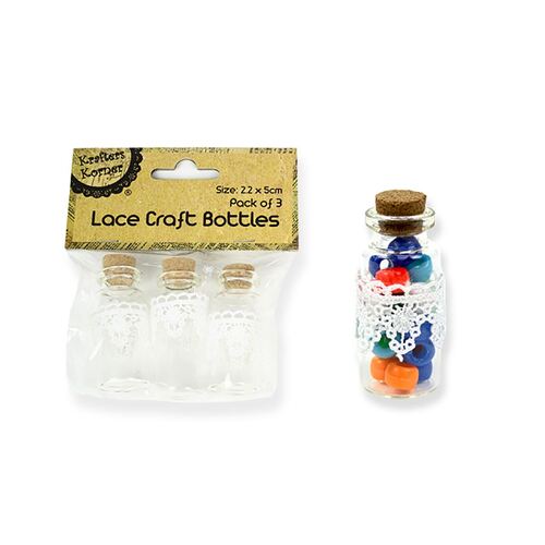 Lace Craft Bottles Pk3