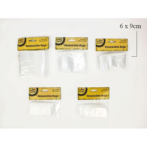 Resealable Bags Pk80