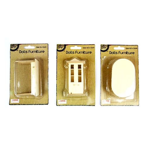 Craft Doll Funiture Set of 3