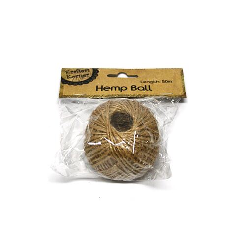 Hemp Rope Ball 50mt