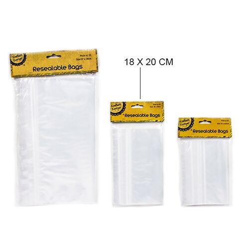 Resealable Bag Pk20