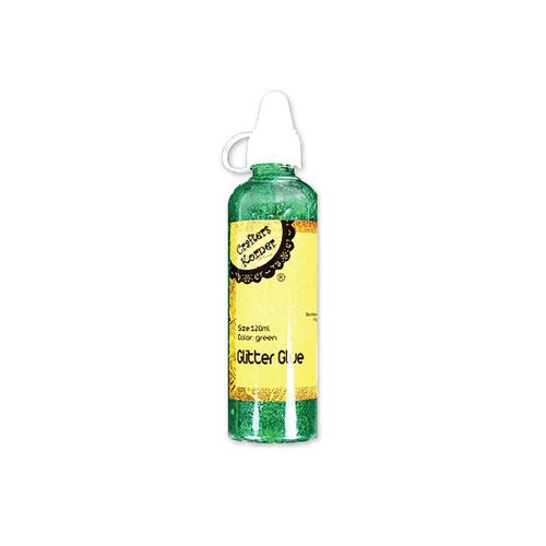 120ml Craft Glitter Glue - Green