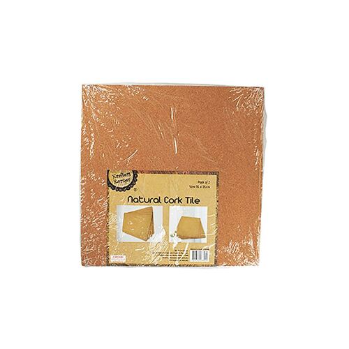 Cork Tile Pk2