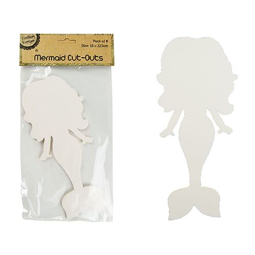Mermaid Cut-outs Pk8
