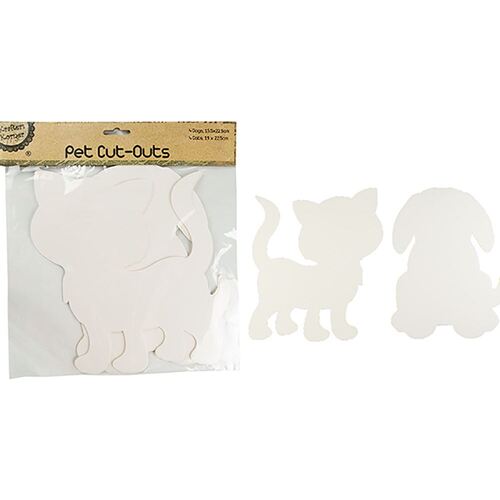 Pet Cut-outs Pk8