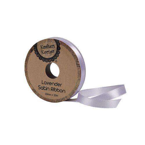 Satin Lavender Ribbon10mmx10m