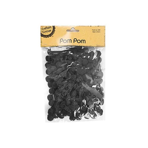  Pom Pom Pk 200- Black