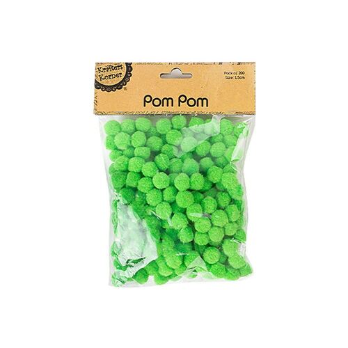  Pom Pom Pk 200- Green