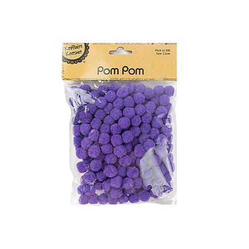  Pom Pom Pk 200- Purple