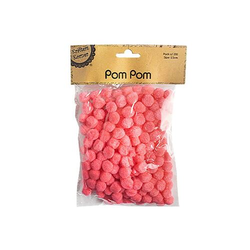  Pom Pom Pk 200- Hot Pink