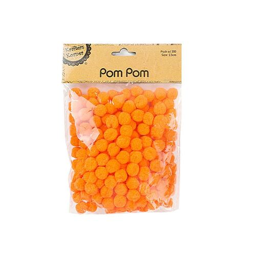  Pom Pom Pk 200- Orange