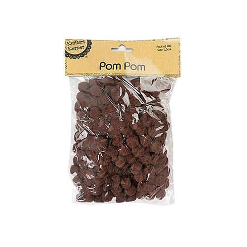  Pom Pom Pk 200- Brown
