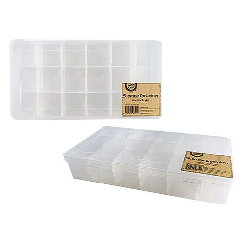 18 Compartment Storage Container