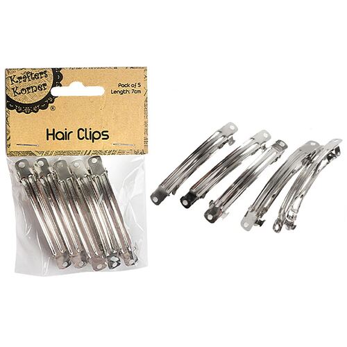 Jewellery Hair Clips Pk5