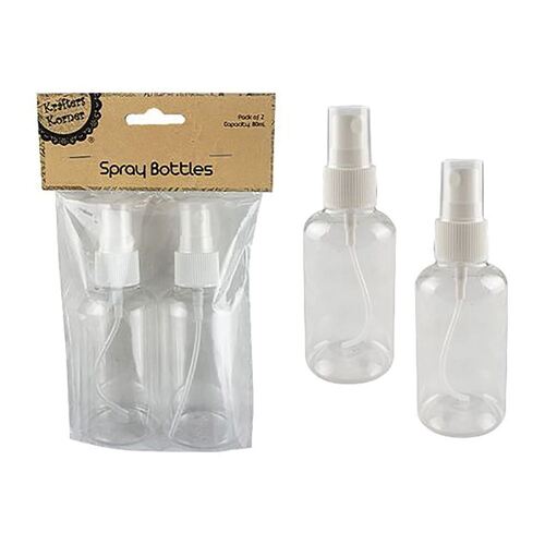 Spray Bottles 80ml 2 Pack