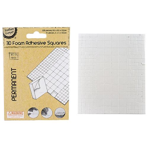 3d Foam Adhesive Squares