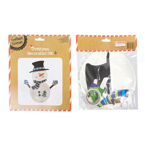 Xmas Decoration Kit - Snowman 