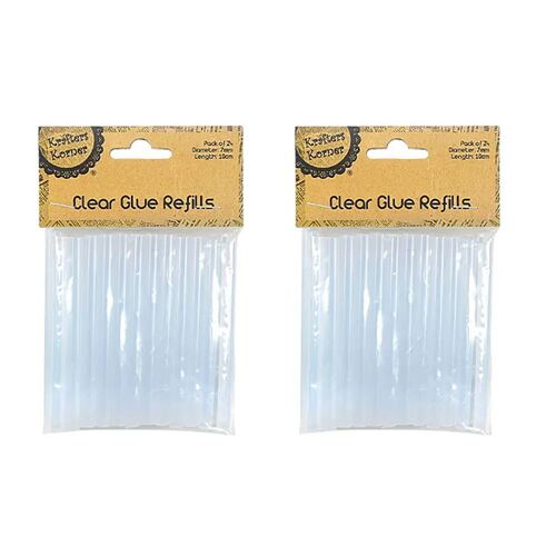 Clear Glue Stick Refills 24 Pack