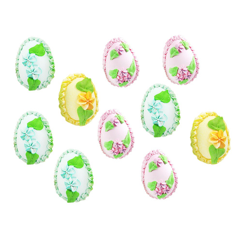 Candy Sugar Easter Egg Small 80g 10 Pack