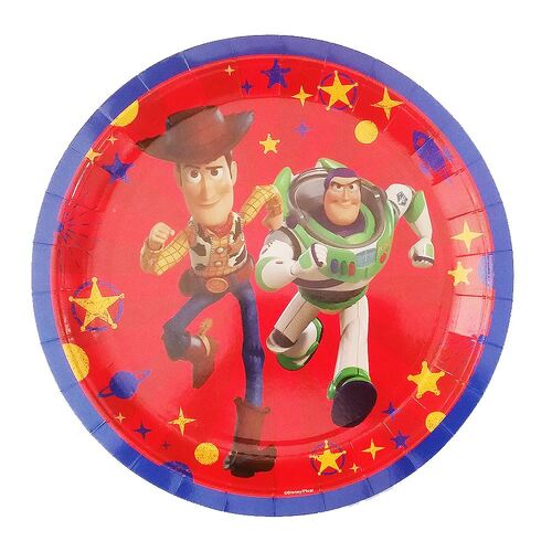 Touy Story 23cm 8 Pack Paper Plates