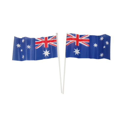 Australia Day Waver Flag 2 Pack