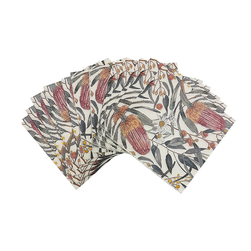 Australiana Napkins 20 pack
