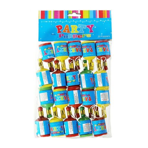  Party Popper 20 Pack