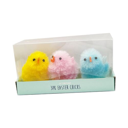 Easter Chicks 3 Pack Assorted