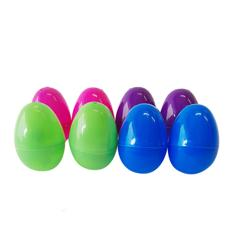 Plain Plastic Easter Eggs