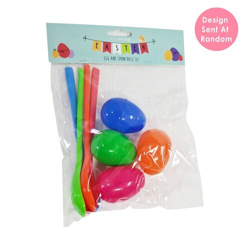 Egg and Spoon Race Set 4 Pack