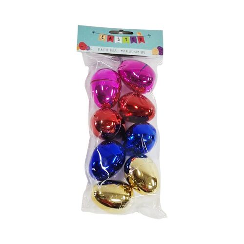 Metallic Easter Egg 8 Pack