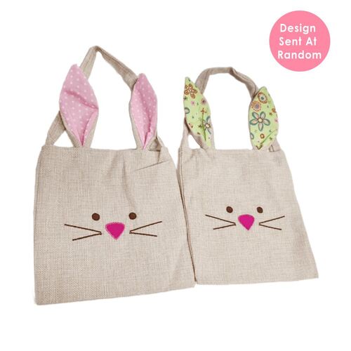 Easter Bunny Canvas Tote Bag 1 Piece