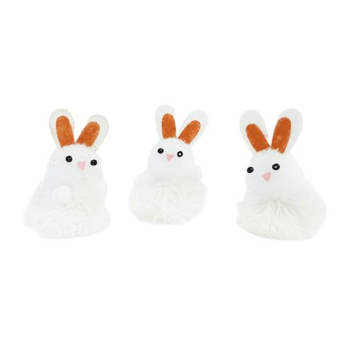 Fluffy Easter Bunnies 3 Pack