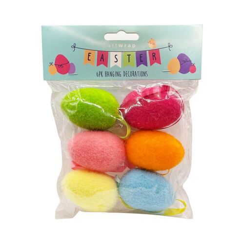 Easter Egg Hanging Decoration 6 Pack