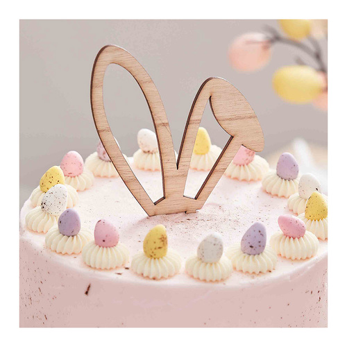 Eggciting Easter Cake Topper FSC