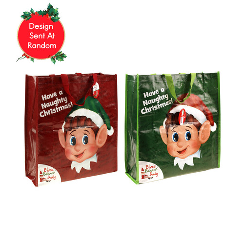 Elves Behaving Badly Shopping Bag 40x45x14cm