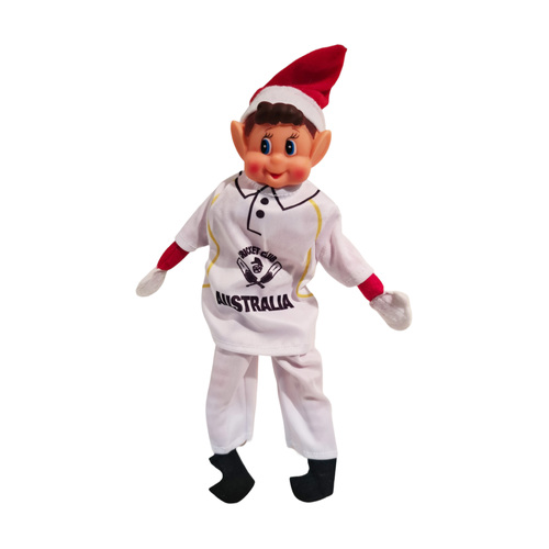 Xmas Elves BB Elf Cricket Player Outfit