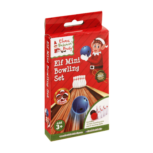 Xmas Elves BB Mini Bowling Set 