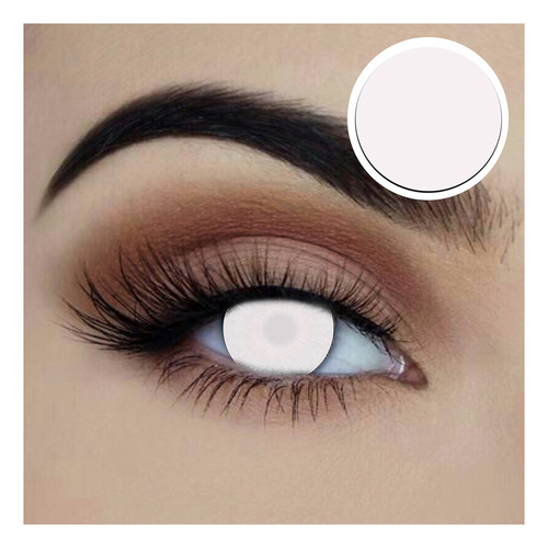 Starry Eyed Yearly Lenses - Blind White